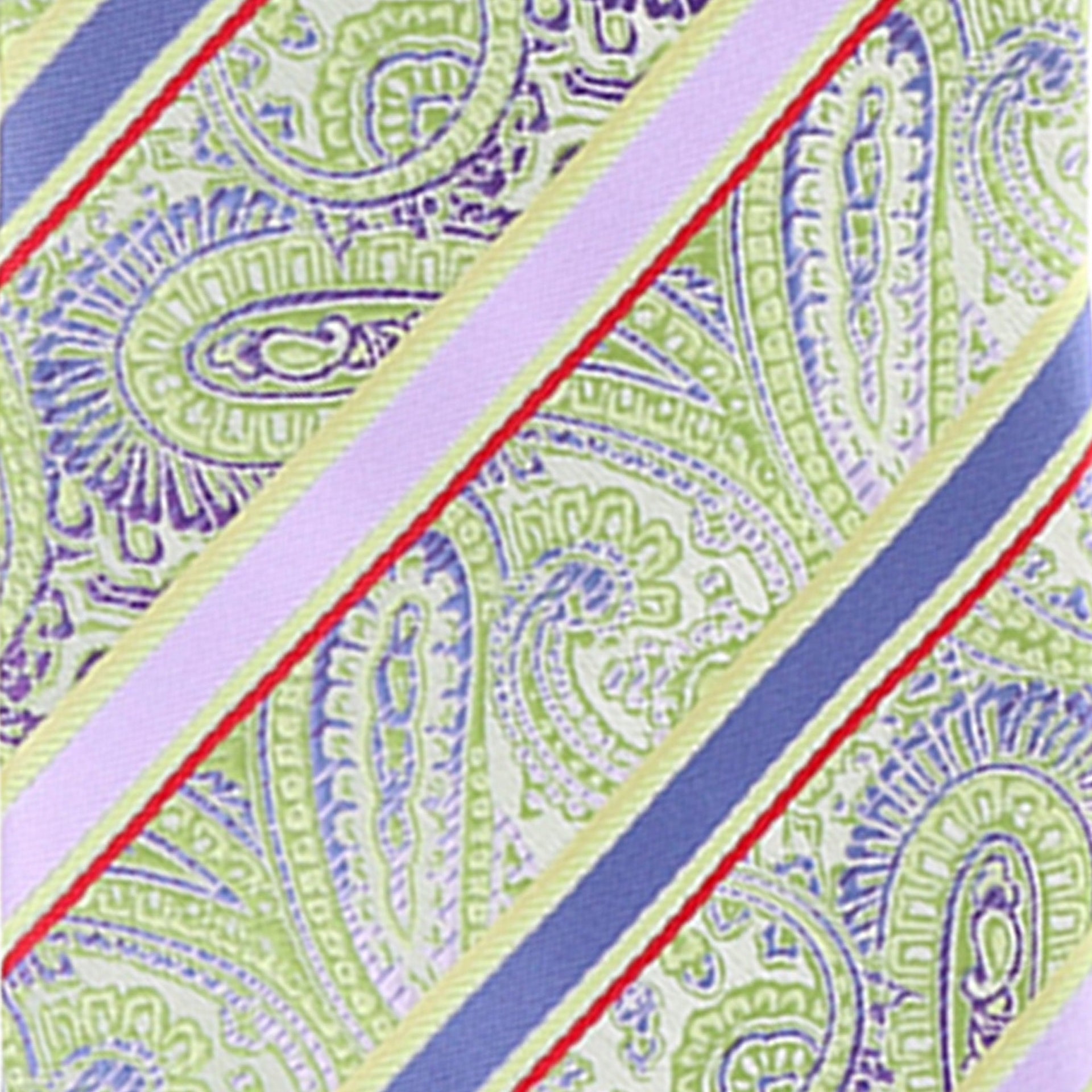 Paisley Design Necktie & Pocket Square by Vittorio Farina (NH-D-1145) for Independent Retail Stores by Dubal Brothers