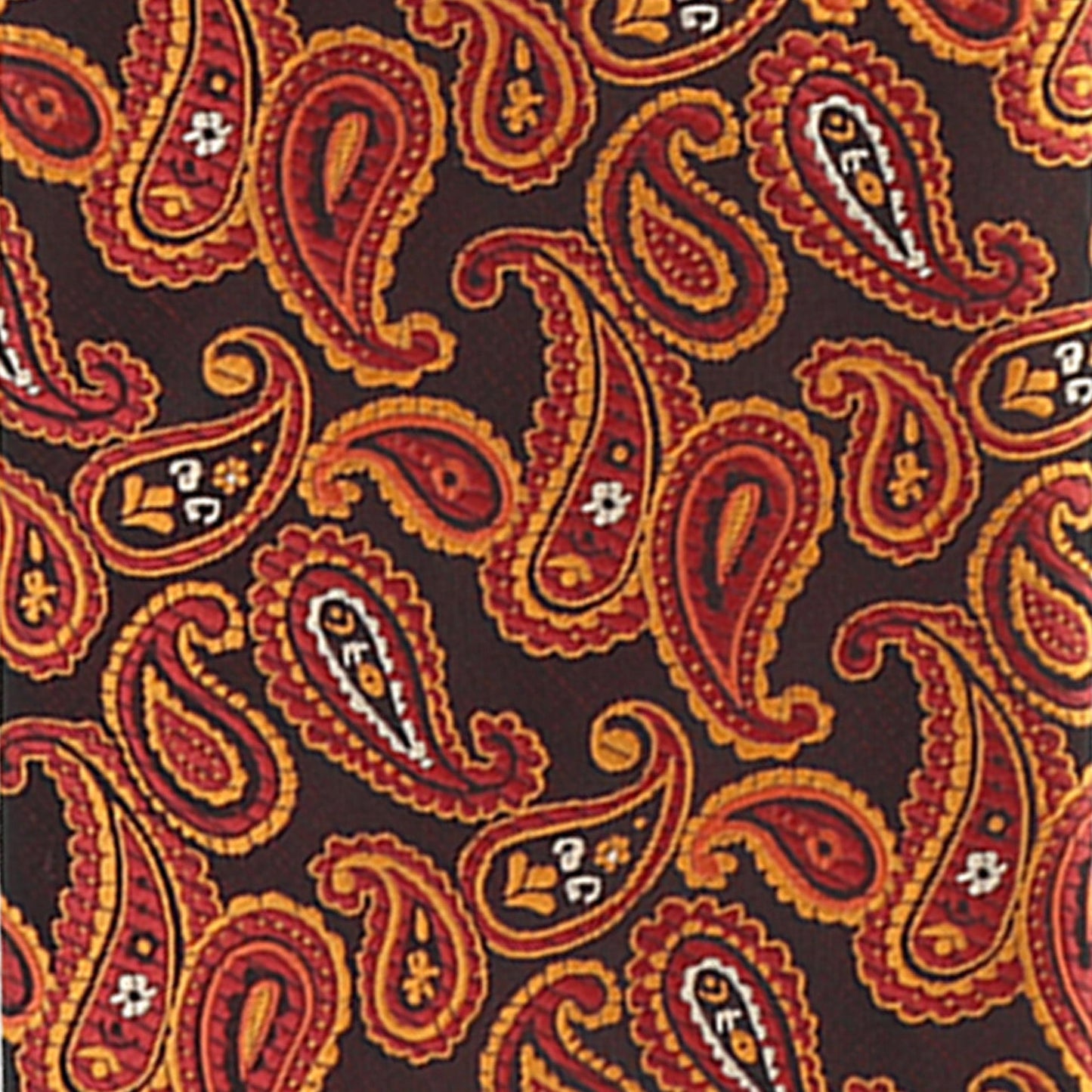 Paisley Design Necktie & Pocket Square by Vittorio Farina (NH-D-1145) for Independent Retail Stores by Dubal Brothers