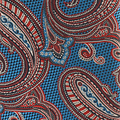 Paisley Design Necktie & Pocket Square by Vittorio Farina (NH-D-1145) for Independent Retail Stores by Dubal Brothers