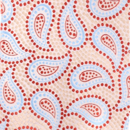 Paisley Design Necktie & Pocket Square by Vittorio Farina (NH-D-1145) for Independent Retail Stores by Dubal Brothers