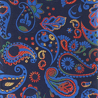 Paisley Design Necktie & Pocket Square by Vittorio Farina (NH-D-1145) for Independent Retail Stores by Dubal Brothers