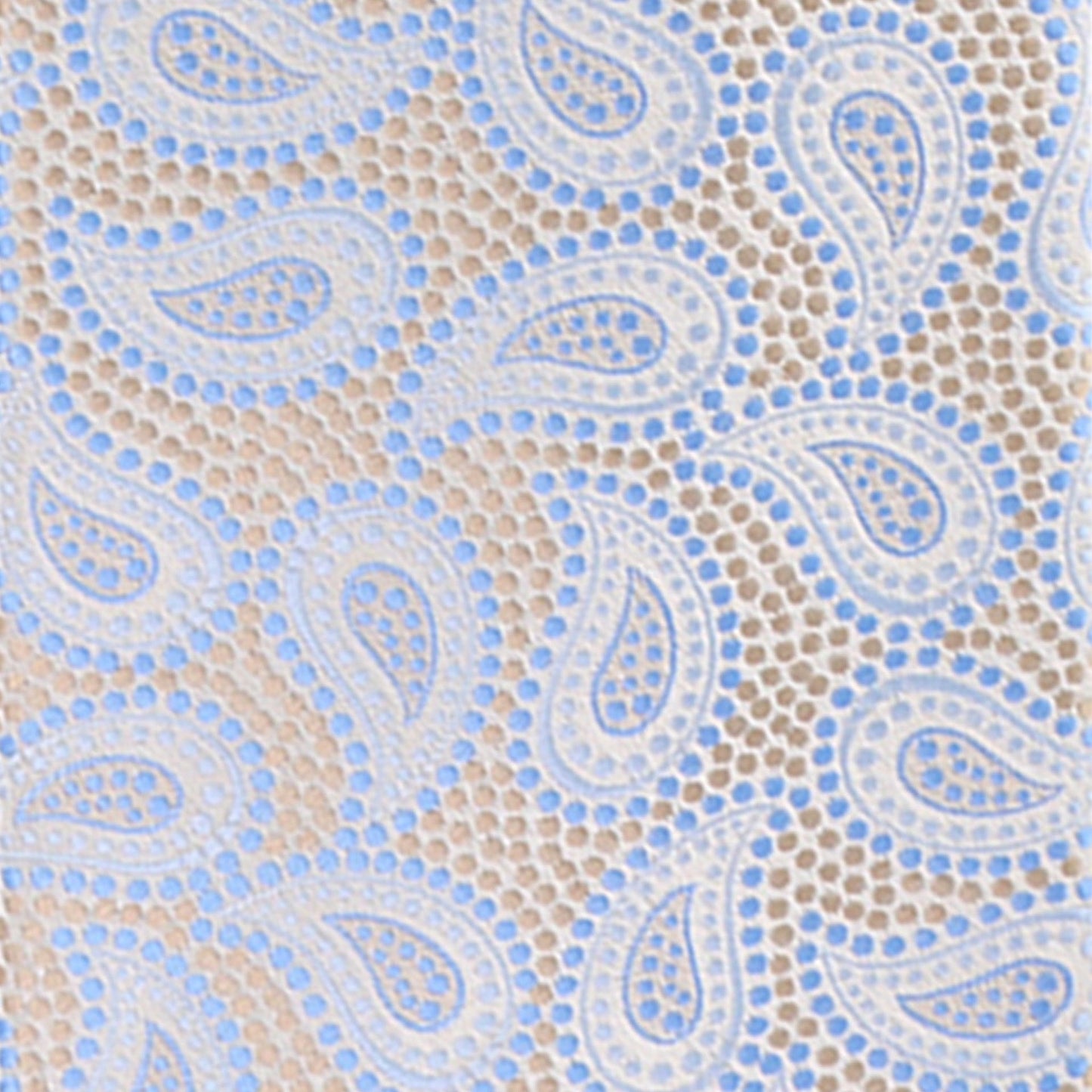 Paisley Design Necktie & Pocket Square by Vittorio Farina (NH-D-1145) for Independent Retail Stores by Dubal Brothers