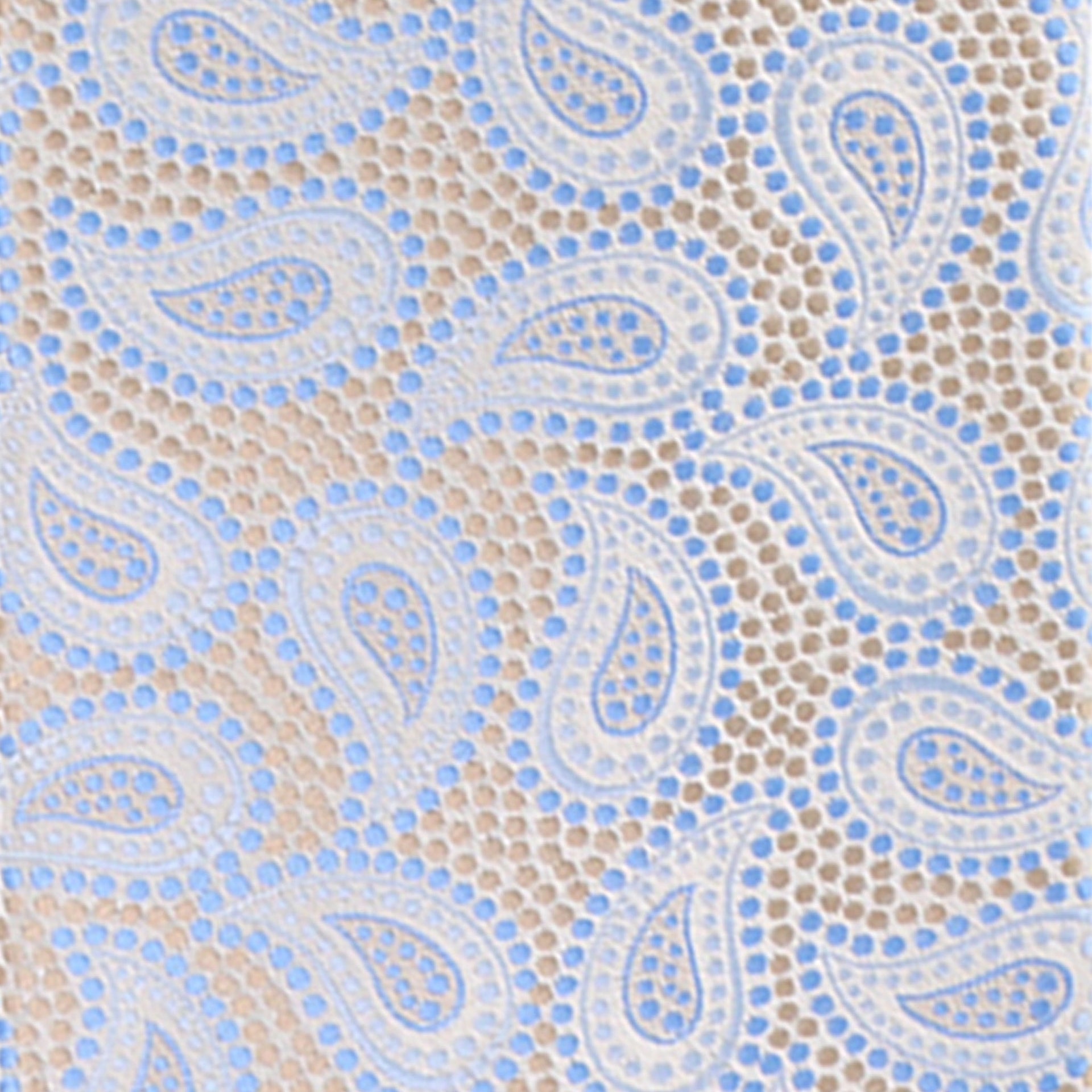 Paisley Design Necktie & Pocket Square by Vittorio Farina (NH-D-1145) for Independent Retail Stores by Dubal Brothers