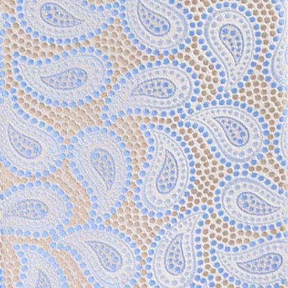 Paisley Design Necktie & Pocket Square by Vittorio Farina (NH-D-1145) for Independent Retail Stores by Dubal Brothers