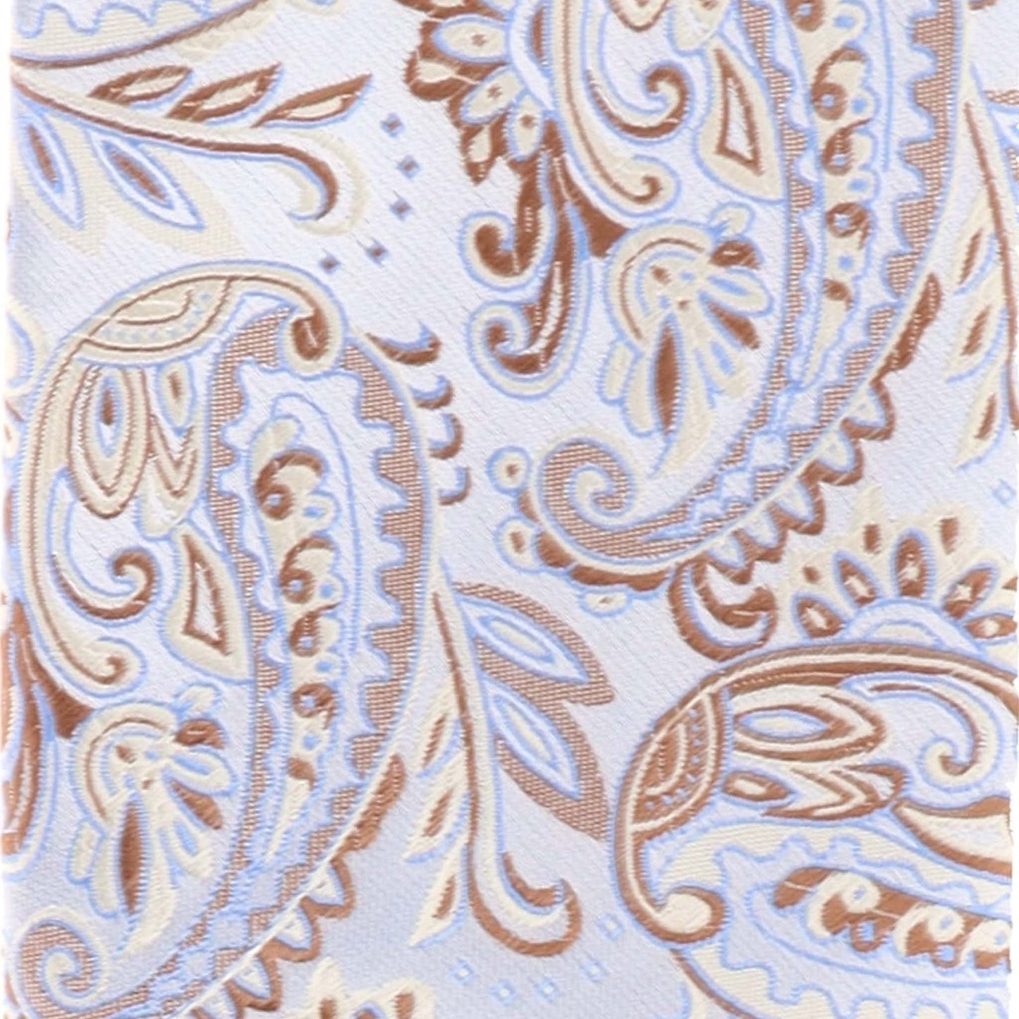 Paisley Design Necktie & Pocket Square by Vittorio Farina (NH-D-1145) for Independent Retail Stores by Dubal Brothers