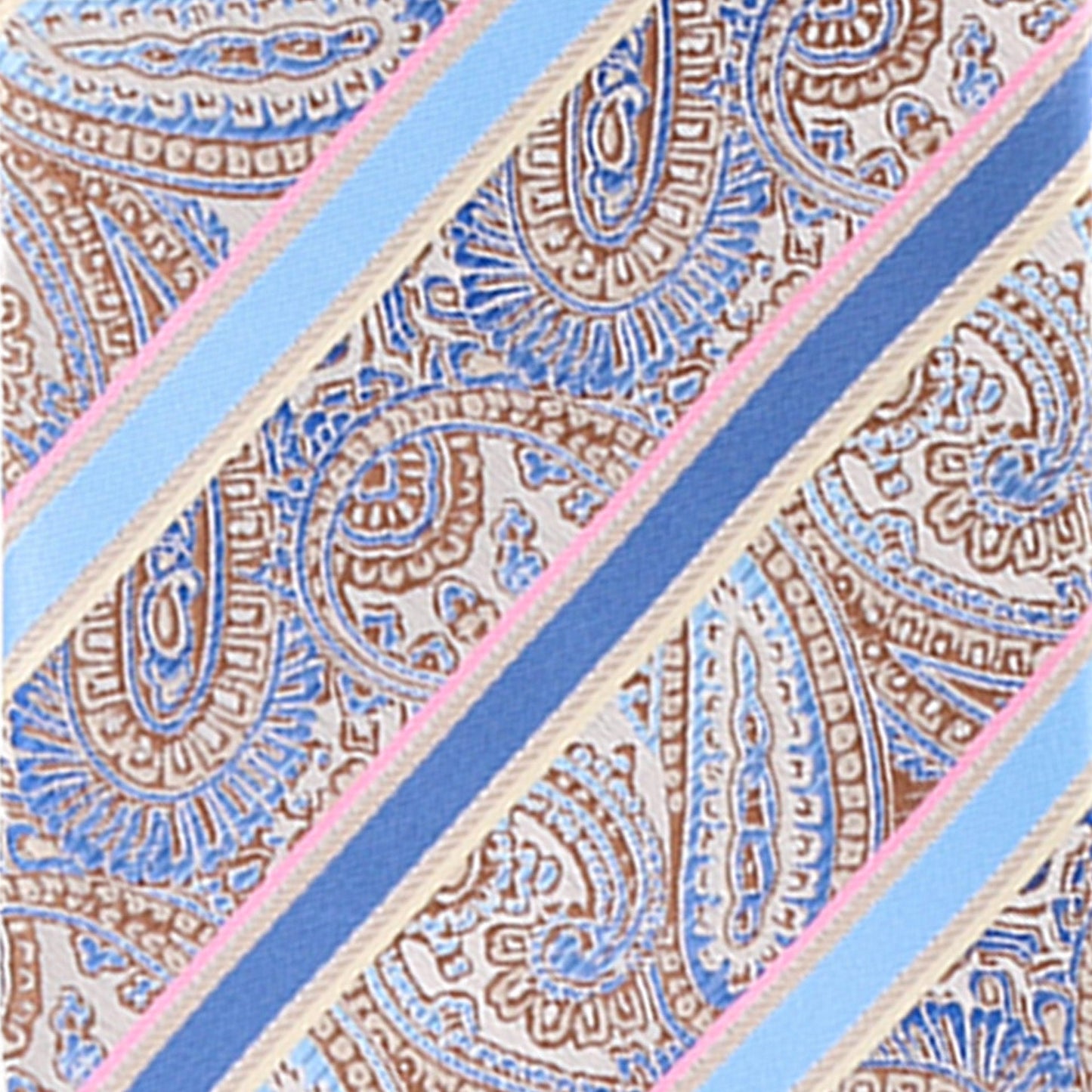 Paisley Design Necktie & Pocket Square by Vittorio Farina (NH-D-1172) for Independent Retail Stores by Dubal Brothers