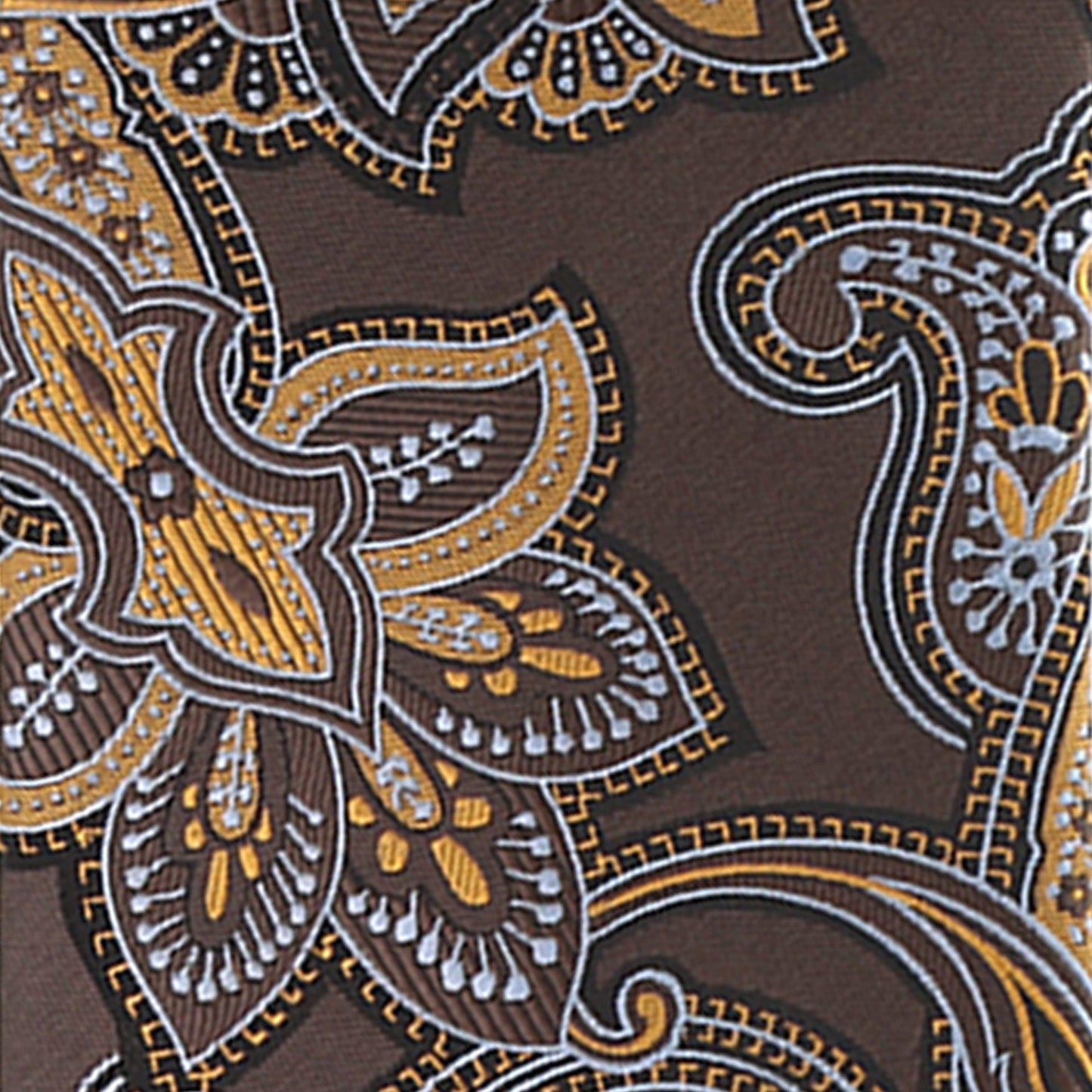 Paisley Design Necktie & Pocket Square by Vittorio Farina (NH-D-1172) for Independent Retail Stores by Dubal Brothers
