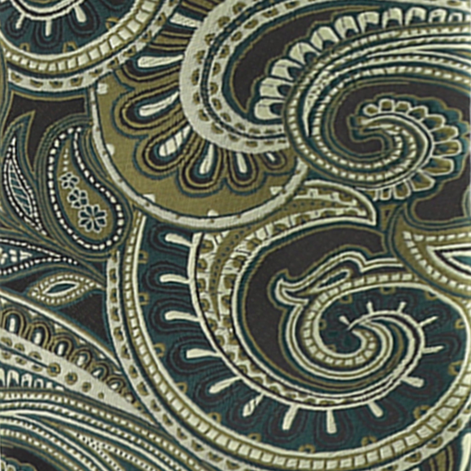 Paisley Design Necktie & Pocket Square by Vittorio Farina (NH-D-1287) for Independent Retail Stores by Dubal Brothers