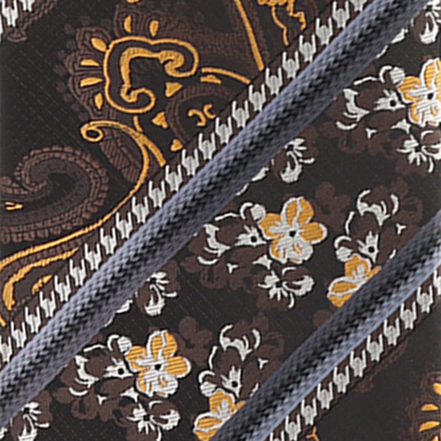 Paisley Design Necktie & Pocket Square by Vittorio Farina (NH-D-1287) for Independent Retail Stores by Dubal Brothers