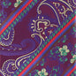 Paisley Design Necktie & Pocket Square by Vittorio Farina (NH-D-1287) for Independent Retail Stores by Dubal Brothers