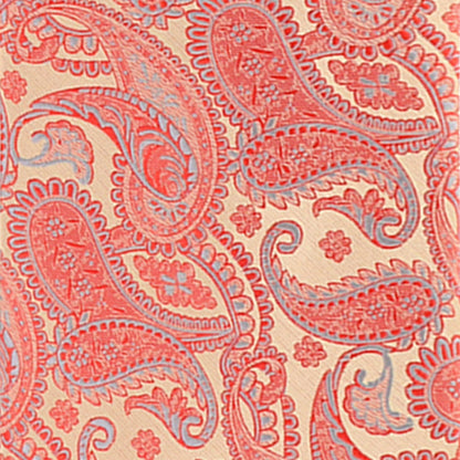 Paisley Design Necktie & Pocket Square by Vittorio Farina (NH-D-1287) for Independent Retail Stores by Dubal Brothers