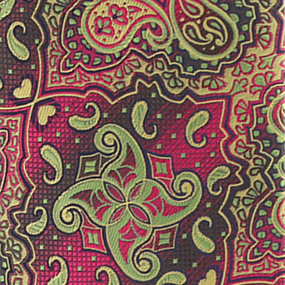 Paisley Design Necktie & Pocket Square by Vittorio Farina (NH-D-1310) for Independent Retail Stores by Dubal Brothers