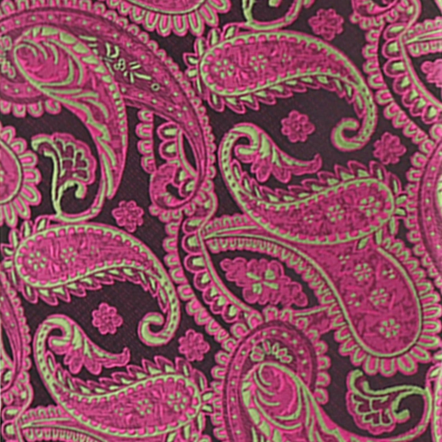 Paisley Design Necktie & Pocket Square by Vittorio Farina (NH-D-1310) for Independent Retail Stores by Dubal Brothers