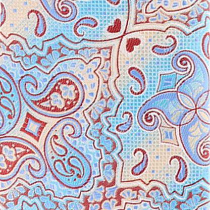 Paisley Design Necktie & Pocket Square by Vittorio Farina (NH-D-1310) for Independent Retail Stores by Dubal Brothers