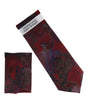Paisley Design Necktie & Pocket Square by Vittorio Farina (NH-D_1463) for Independent Retail Stores by Dubal Brothers