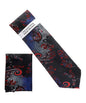 Paisley Design Necktie & Pocket Square by Vittorio Farina (NH-D_1472) for Independent Retail Stores by Dubal Brothers