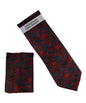 Paisley Design Necktie & Pocket Square by Vittorio Farina (NH-D_1493) for Independent Retail Stores by Dubal Brothers