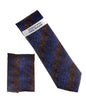 Paisley Design Necktie & Pocket Square by Vittorio Farina (NH-D_1497) for Independent Retail Stores by Dubal Brothers