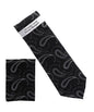 Paisley Design Necktie & Pocket Square by Vittorio Farina (NH-D_1505) for Independent Retail Stores by Dubal Brothers