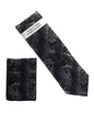 Paisley Design Necktie & Pocket Square by Vittorio Farina (NH-D_1513) for Independent Retail Stores by Dubal Brothers