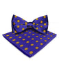 Polka Dot Bow Tie & Pocket Square in a Box by Vittorio Farina (bh - 0010) for Independent Retail Stores by Dubal Brothers