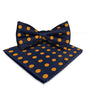 Polka Dot Bow Tie & Pocket Square in a Box by Vittorio Farina (bh - 0018) for Independent Retail Stores by Dubal Brothers