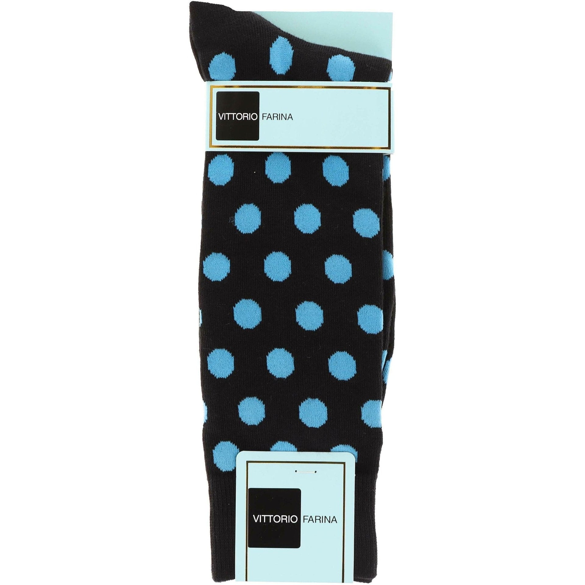 Polka Dot Design Dress Socks by Vittorio Farina (sab - 027 - 6) for Independent Retail Stores by Dubal Brothers
