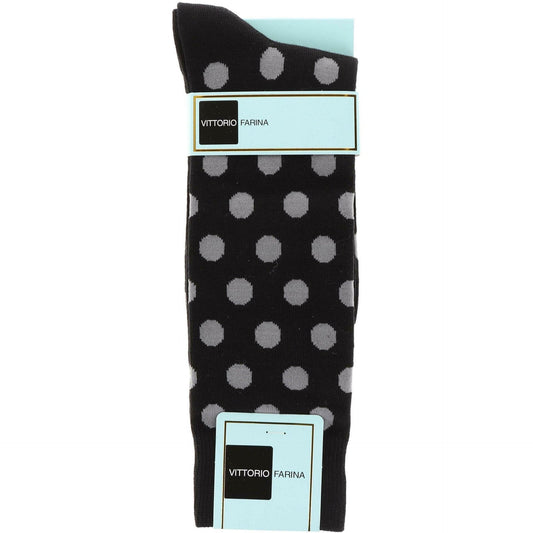 Polka Dot Design Dress Socks by Vittorio Farina (sab - 029 - 6) for Independent Retail Stores by Dubal Brothers