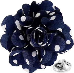 Navy Blue and White