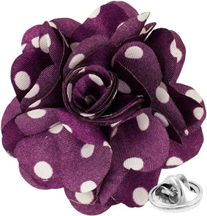 Purple and White