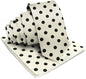 Polka Dot Necktie & Pocket Square by Vittorio Farina (NH - PD_06_BLACK_IVORY) for Independent Retail Stores by Dubal Brothers