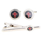 Religious Cufflinks & Tie Bar Set in a Box by Vittorio Vico (CLTB - 315) for Independent Retail Stores by Dubal Brothers
