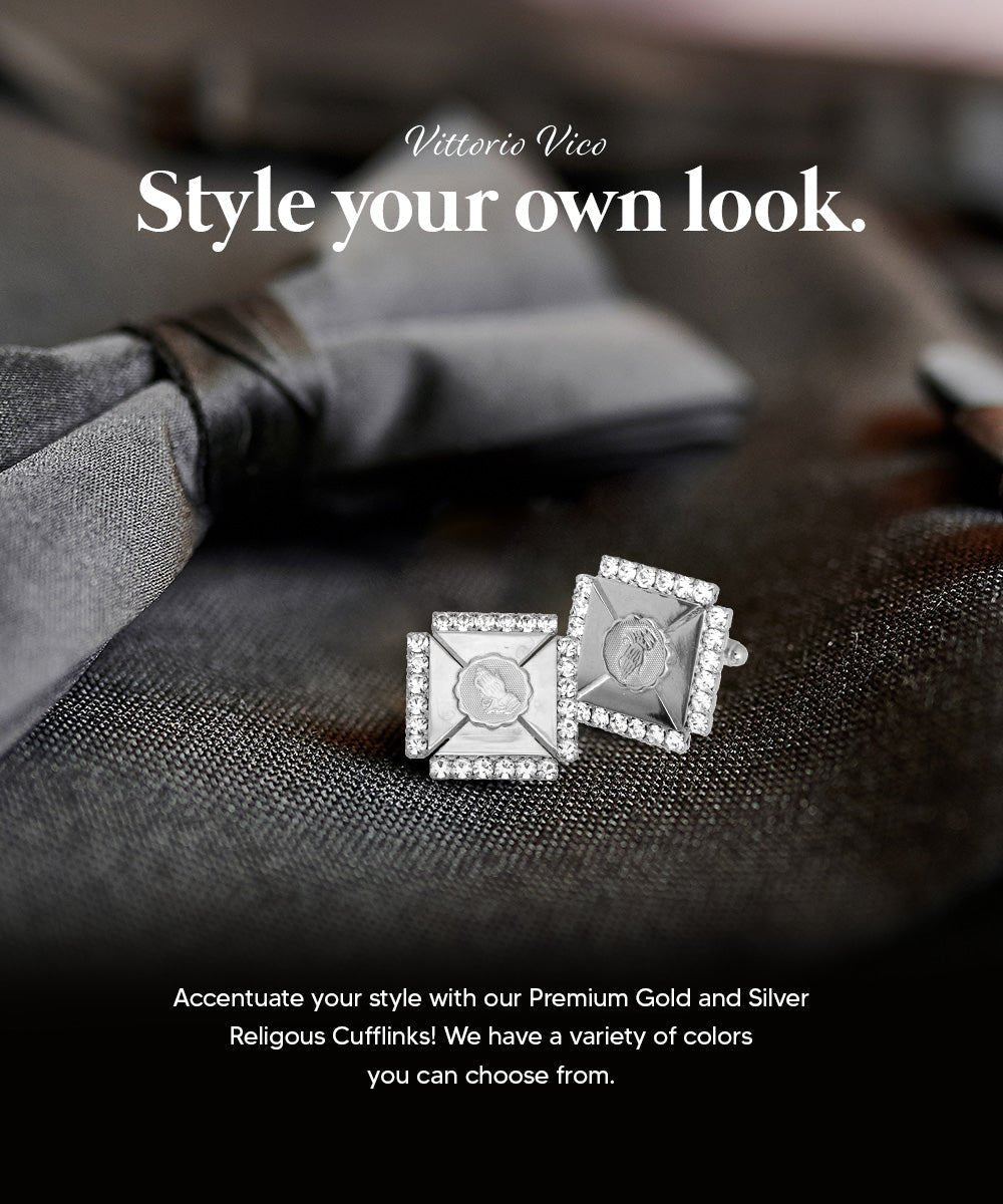 Religious Themed Cufflinks by Vittorio Vico (CL30XX) (CL - 3114) for Independent Retail Stores by Dubal Brothers