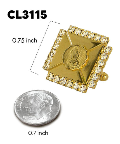 Religious Themed Cufflinks by Vittorio Vico (CL30XX) (CL - 3115) for Independent Retail Stores by Dubal Brothers