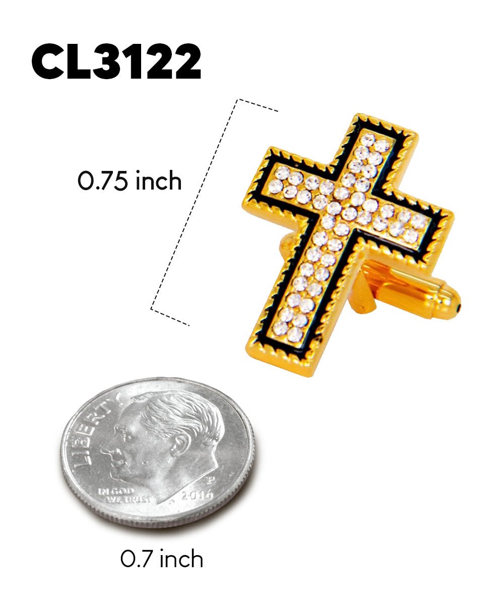 Religious Themed Cufflinks by Vittorio Vico (CL30XX) (CL - 3122) for Independent Retail Stores by Dubal Brothers