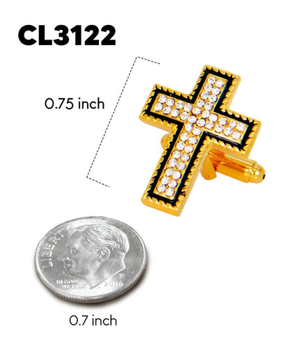 Religious Themed Cufflinks by Vittorio Vico (CL30XX) (CL - 3122) for Independent Retail Stores by Dubal Brothers