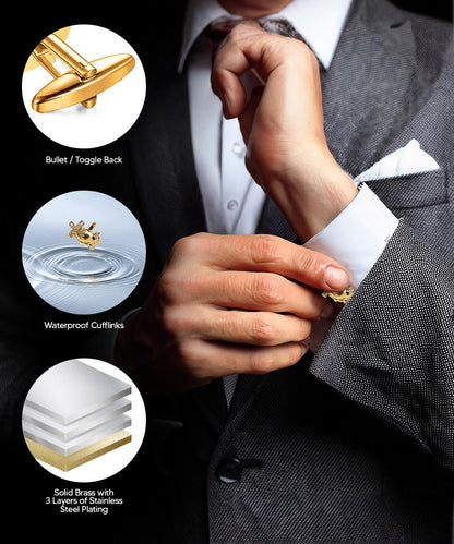 Religious Themed Cufflinks by Vittorio Vico (CL30XX) (CL - 3242) for Independent Retail Stores by Dubal Brothers