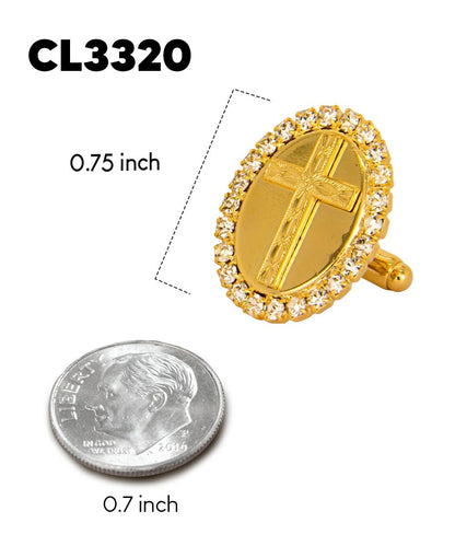 Religious Themed Cufflinks by Vittorio Vico (CL30XX) (CL - 3320) for Independent Retail Stores by Dubal Brothers