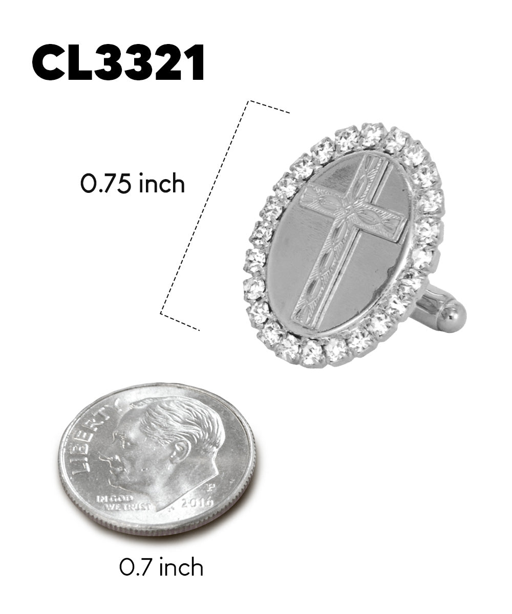 Religious Themed Cufflinks by Vittorio Vico (CL30XX) (CL - 3321) for Independent Retail Stores by Dubal Brothers