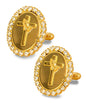 Religious Themed Cufflinks by Vittorio Vico (CL30XX) (CL - 3324) for Independent Retail Stores by Dubal Brothers