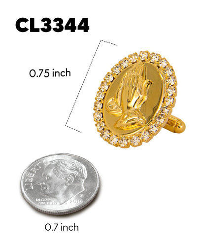 Religious Themed Cufflinks by Vittorio Vico (CL30XX) (CL - 3344) for Independent Retail Stores by Dubal Brothers