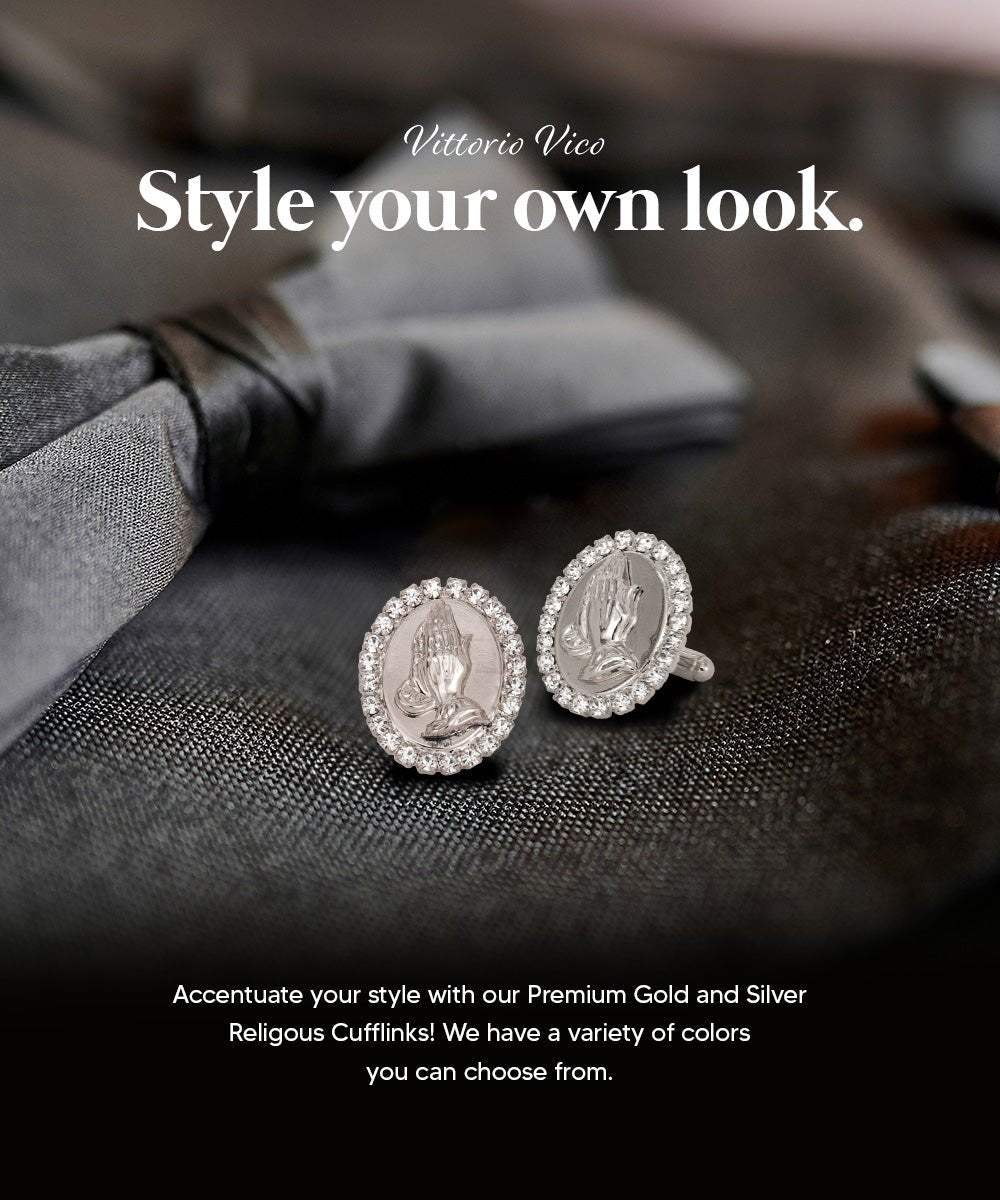Religious Themed Cufflinks by Vittorio Vico (CL30XX) (CL - 3345) for Independent Retail Stores by Dubal Brothers