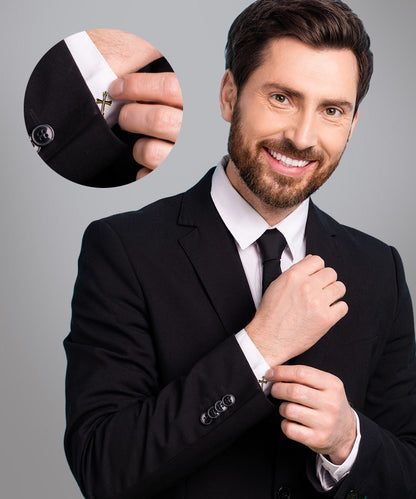 Religious Themed Cufflinks by Vittorio Vico (CL30XX) (CL - 3502) for Independent Retail Stores by Dubal Brothers