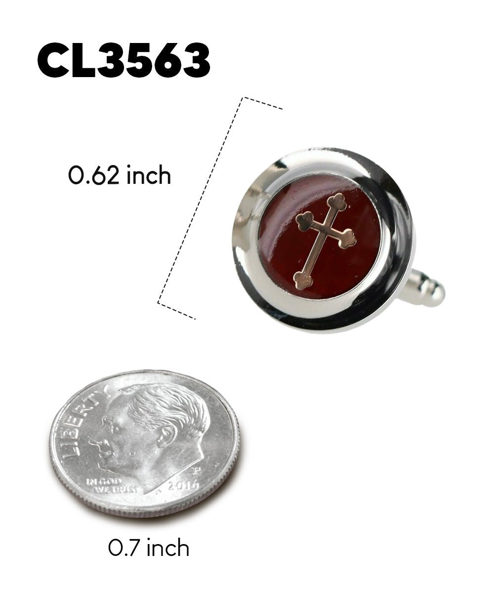 Religious Themed Cufflinks by Vittorio Vico (CL30XX) (CL - 3563) for Independent Retail Stores by Dubal Brothers
