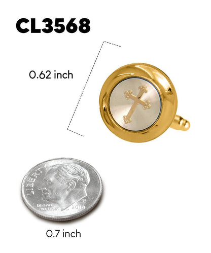 Religious Themed Cufflinks by Vittorio Vico (CL30XX) (CL - 3568) for Independent Retail Stores by Dubal Brothers
