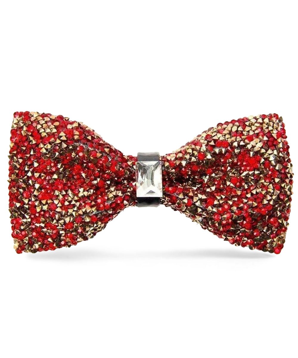 Rhinestone Bow Tie in a Box by Vittorio Farina (br - 001) for Independent Retail Stores by Dubal Brothers