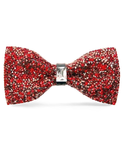 Rhinestone Bow Tie in a Box by Vittorio Farina (br - 003) for Independent Retail Stores by Dubal Brothers