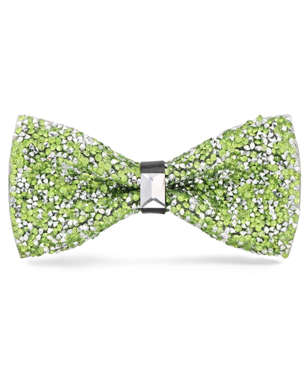 Rhinestone Bow Tie in a Box by Vittorio Farina (br - 004a) for Independent Retail Stores by Dubal Brothers