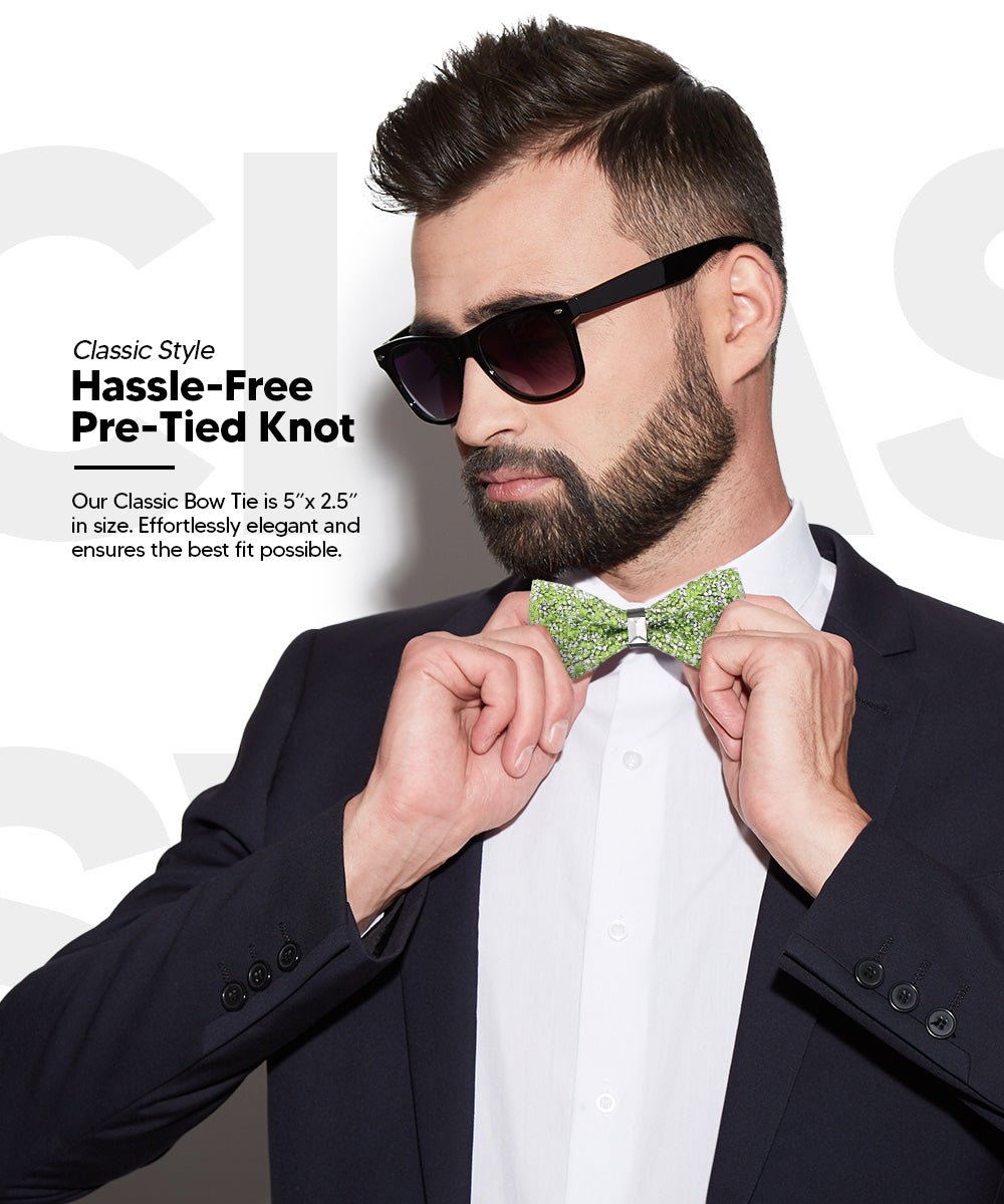 Rhinestone Bow Tie in a Box by Vittorio Farina (br - 004a) for Independent Retail Stores by Dubal Brothers