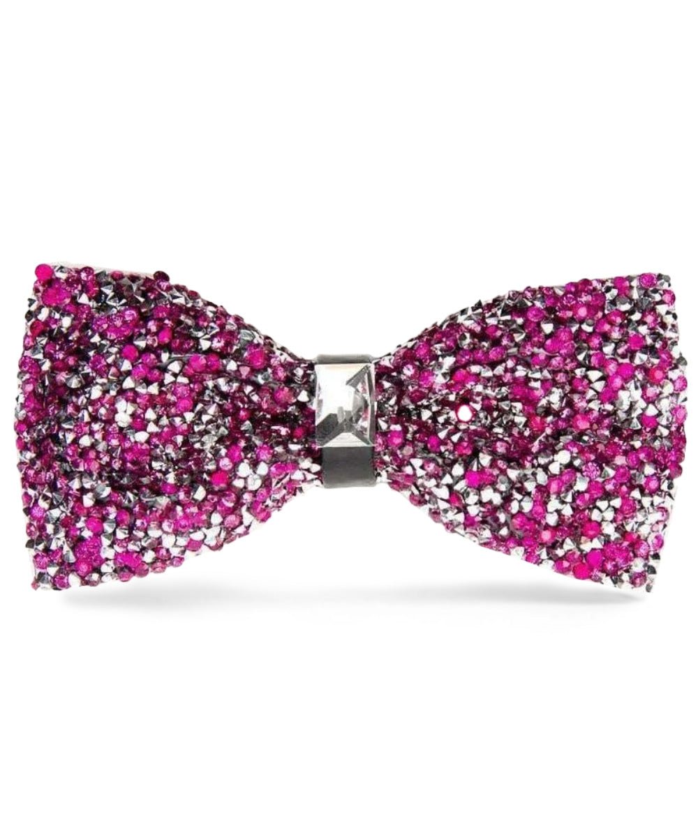 Rhinestone Bow Tie in a Box by Vittorio Farina (br - 005a) for Independent Retail Stores by Dubal Brothers